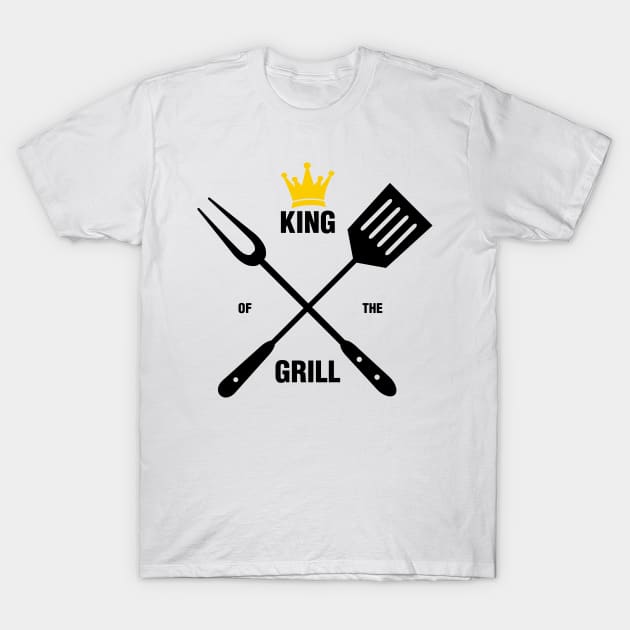 King of the Grill T-Shirt by CheesyB